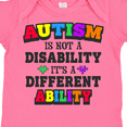 thumbnail image 4 of Inktastic Autism is not a Disability it's a Different Ability Boys or Girls Baby Bodysuit, 4 of 5