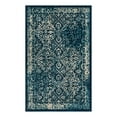 thumbnail image 3 of Unique Loom Oslo Collection Area Rug - Christianshavn (5' x 8' Rectangle Navy Blue/Beige), 3 of 7