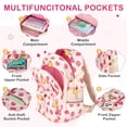 thumbnail image 3 of Inadays School Backpacks for Teens 3PCS Set Middle School Bookbag Students Lightweight Durable Casual Outdoor Daypack College, 3 of 8