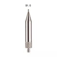 thumbnail image 1 of Point de Contact pour Indicateur de Cadran Outil Boule de Carbure M2.5 Tige de Filetage 30Mm Long 1Mm, 1 of 10