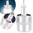 thumbnail image 1 of Lampara Linterna Luz Led Solar  De Emergencia Kimhi Foco Luz Led Recargable Usb Portatil Nocturna Camping Senderismo, 1 of 6