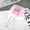 7.5cm purple rod skin white sponge, variant on Janrevotw 7.5cm Mini Double-Ended Latex Sponge Eyeshadow Stick One Swipe Portable 30pcs Box Eyeshadow Brush Nail Brush