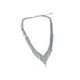 thumbnail image 1 of Qarigey Collar con colgante de borla, gargantilla de plata estética brillante, aniversario nupcial, cumpleaños, joyería artística a la moda, regalo Ropa, zapatos y accesorios Miscelánea Qarigey AP010946-00, 1 of 6