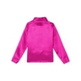 thumbnail image 4 of iiniim Boys Sparkle Sequins Long Sleeve Button Down Shirt Latin Jazz Dance Stage Performance Hot Pink 4-5, 4 of 7