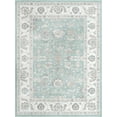 thumbnail image 2 of Rugs.com Aurelia Collection Rug – 9' x 12' Aqua Medium-Pile Rug Perfect For Living Rooms, Large Dining Rooms, Open Floorplans, 2 of 4