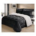 thumbnail image 1 of Cathay Home Sets Comforter, Twin, Black, 1 of 1
