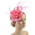 thumbnail image 3 of UJNDER Chapeaux de Fête pour Femmes, Accessoires de Cheveux, Rouge Melon D\'eau, 3 of 3