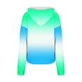 thumbnail image 5 of Kaemgyyd Sweatshirts for Women Loose Gradient Button Long Sleeve Hoodies Casual Trendy Drawstring Pullover with Pockets, 5 of 5