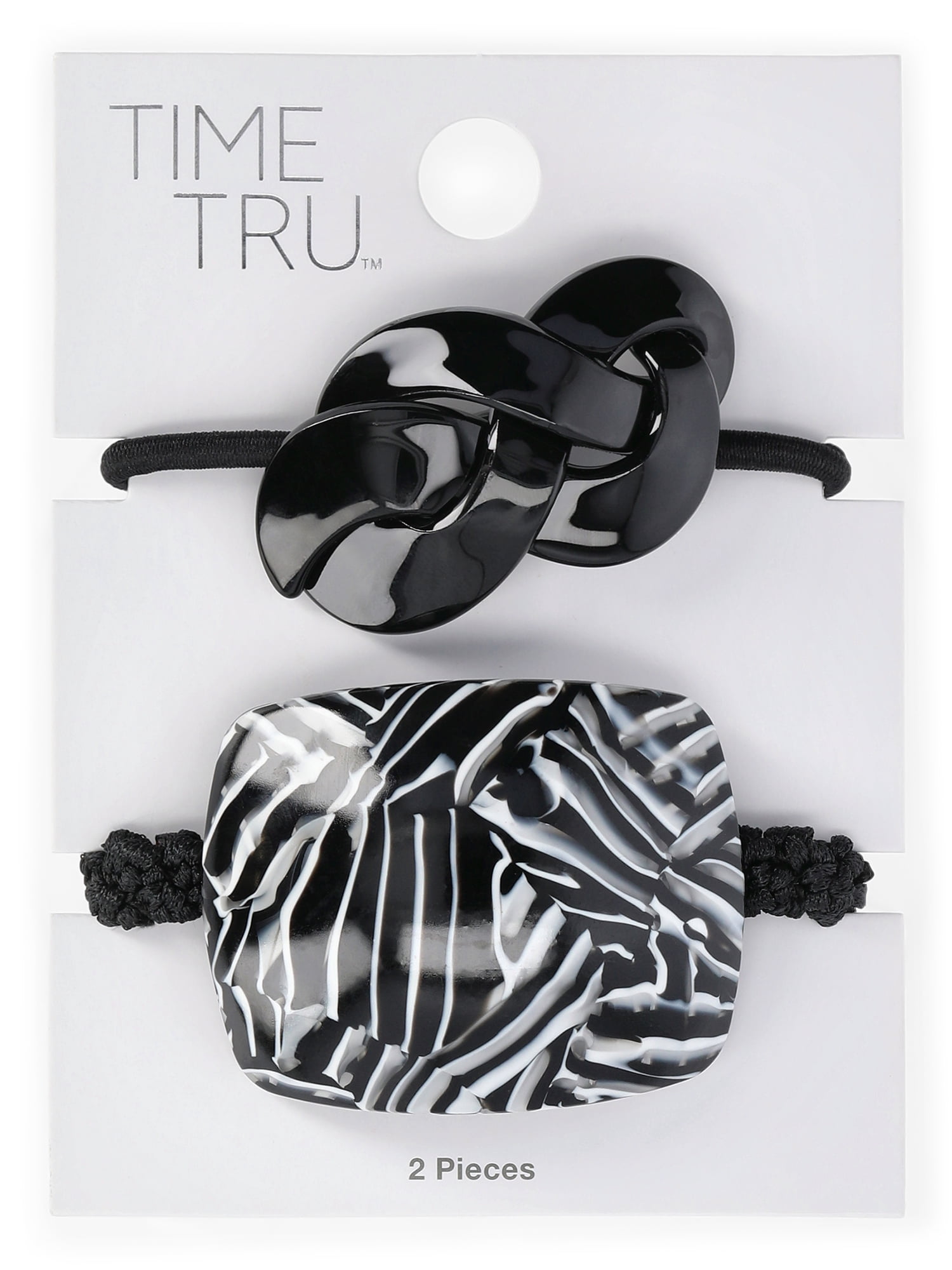 Time and Tru Women's Hair Tie Cuff, 2-Pack