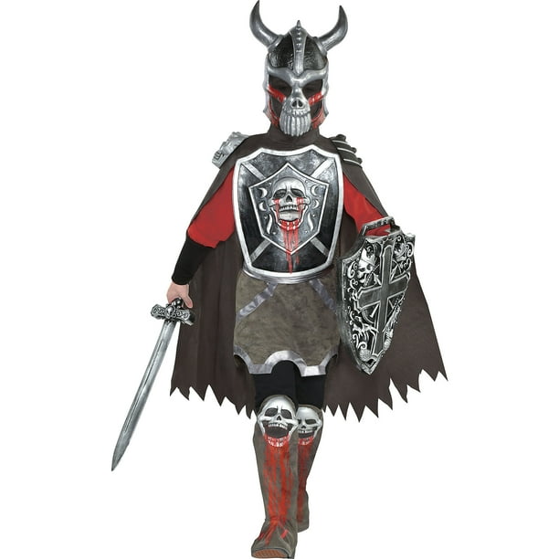 Deadly Knight Halloween Costume for Boys, Medium, with Accessories