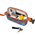 thumbnail image 4 of Geometric Mandala Belt Bag - Folk Style Pattern Adjustable Fanny Pack for Sports Enthusiasts, 4 of 4