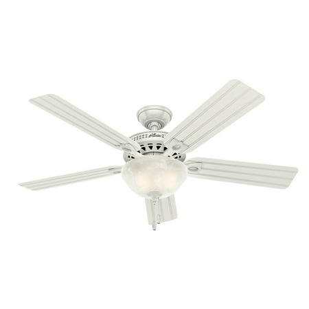 Hunter 52 Beachcomber White Ceiling Fan With Light Com Hunter 52 Beachcomber White Ceiling Fan With Light