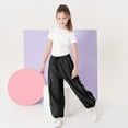 thumbnail image 6 of Rolanko Parachute Pants for Girls Y2K Cargo Trousers with Pockets Harajuku Jogger Pants, 6 of 7