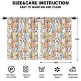 thumbnail image 2 of Blackout Kids Curtains,Colorful Cute Sports Balls Pattern Childrens Insulated Curtains Set Of 2,Bedroom Essentials,Toddler Room Decor 42"x54", 2 of 5