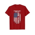thumbnail image 4 of CUSTG Women T-Shirts Casual Short Sleeve Crew Neck Graphic Printed T Shirt Tops Everyday 4th Of July Classic Fashion Tee, 4 of 4