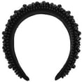 thumbnail image 1 of Diademas de perlas únicas para mujer, diademas de esponja barrocas, tocado elegante, 1 of 8