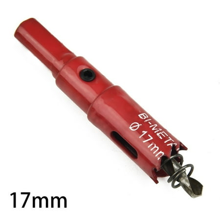 

BAMILL Bi Metal Hole Saw 15 Mm-50 Mm Drill Bit Arbor Pilot Hole Saw Metal Wood Plastic