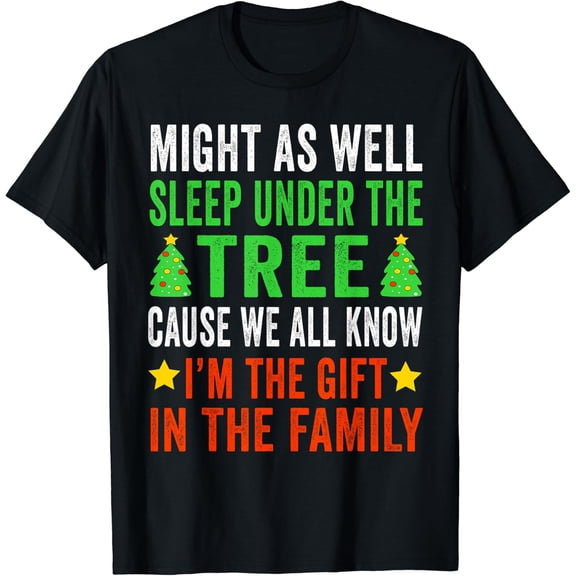 Funny Christmas Tee Shirts Kids Christmas Pajamas Girls Boys T-Shirt