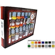Vallejo - Game Color Introduction Set | Starter Set for Fantasy and Wargame Figures | 16 Bottles x 18 ml (0.60 fl.oz.)