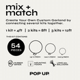 thumbnail image 3 of Pop Up Balloon Garland Kit, Mix & Match Red 4ft Professional Grade Latex Balloon Arch, 3 of 5