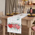 thumbnail image 2 of Table Runners 90 Inches Long Dress Scarves, Valentine's Day Farmhouse Coffee/Dining/Kitchen Table Runner for Living Room, Red Love Heart Eucalyptus Grey Check 13x90 Inch, 2 of 9