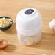 thumbnail image 5 of Machacador de Ajo, Potente Picador de Alimentos, Cuchillas de Acero Inoxidable, Diseño Inalámbrico, Portátil y Compacto, Preparación Rápida de Comidas, Perfecto para Verduras, Frutas y Carnes, 250 Ml, 5 of 7
