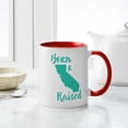 thumbnail image 4 of CafePress - California Born & Raised Mug - 11 oz Ceramic Mug - Novelty Coffee Tea Cup, 4 of 4
