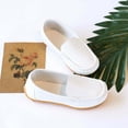 thumbnail image 6 of SROBPTY Sandals on, Kids Sandals, Toddler Sandals, Pedal Candy-colored Beanie Shoes, Baby Shoes, Tendon Bottom Boys And Girls Shoes, White, 33, 6 of 7