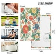 thumbnail image 6 of Yayeee 100% Cotton Hand Towels for Bathroom 16" x 28" Soft Absorbent Kitchen Towel, Colorful Flowers Pattern, 6 of 7