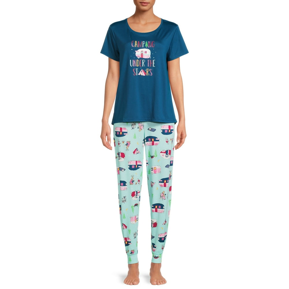 Secret Treasures Secret Treasure’s Women’s Graphic Print Pajama Set