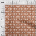 thumbnail image 1 of oneOone Viscose Jersey Fabric Leaves & Floral Block Print Fabric By Yard 60 Inch Wide, 1 of 4