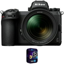 Nikon 1663 Z6II Mirrorless Camera Full Frame FX with NIKKOR Z 24-70mm f/4 S Lens Bundle with 3 YR CPS Enhanced Protection Pack