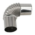 thumbnail image 6 of Stainless Steel 90 Degree Elbow Chimney Liner Bend 90° Multi Flue Stove Pipe, 6 of 6
