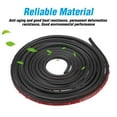 Car Rubber Seal Strip Trim Auto Door Trunk Boot Seal Dust Proof Anti Noise2Pcs E - Foto 10