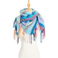 thumbnail image 2 of Foulard d'Hiver pour Femmes Mode Hiver Femmes Foulard Colorée Décontractée Foulard Carrée à Pompons Châle Foulard pour Femmes Foulard d'Hiver pour Femmes Hiver Foulard d'Hiver pour Femmes, 2 of 5
