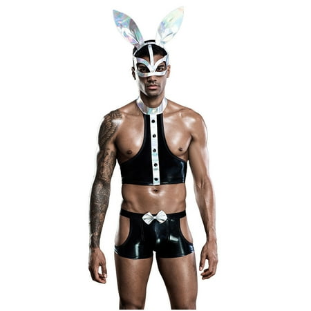

BVnarty Lingerie Sets Sexy Cosplay Outfits Temptation Uniform Babydoll Underwear Sleepwear Suit Men Lingerie Rabbit