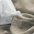 thumbnail image 6 of Bare Home Sandwash Microfiber Duvet Cover & Sham Set, King, Fog, 3-Pieces, 6 of 7