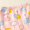 thumbnail image 5 of Cethrio Kids Girls Thermal Pajama Sets, Sleeveless Warm 2 Piece Fall Winter Girls' Sleepwear Pink Size 2-3T, 5 of 7