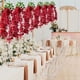thumbnail image 4 of Decoración del hogar, decoración de habitaciones, decoración de paredes, flores lilas, enredaderas de flores para techo, guirnaldas, flores decorativas para bodas, ideal para bodas, hogar, oficina, ar, 4 of 6