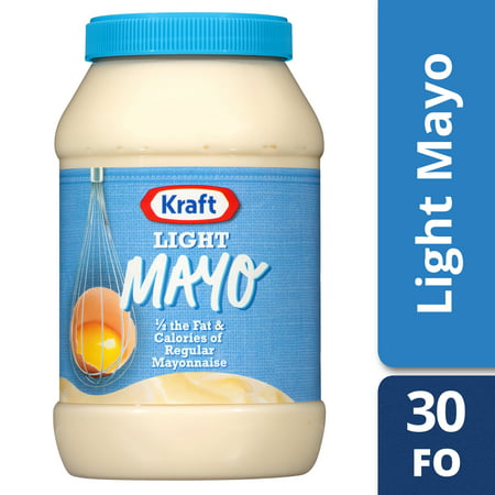 Kraft Light Mayo, 30 fl oz Jar (Best Tasting Light Mayo)