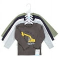 thumbnail image 2 of Hudson Baby Infant and Toddler Boy Long Sleeve T-Shirts, Construction Dino, 5 Toddler, 2 of 7