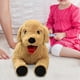 thumbnail image 4 of Plush Toy Labrador Dog Plush Animal Figures 35cm, 4 of 5