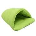 thumbnail image 6 of Thick Fleece Warm Dog Cat Tent Cave Nest Bed Slipper Shape Pet Sleeping Bag, 6 of 7