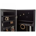 Mainstays Mirrored Cheval Jewelry Armoire Espresso