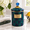 Juniper Check, variant on Enamel Canister Medium Black-and-white Courtly Check
