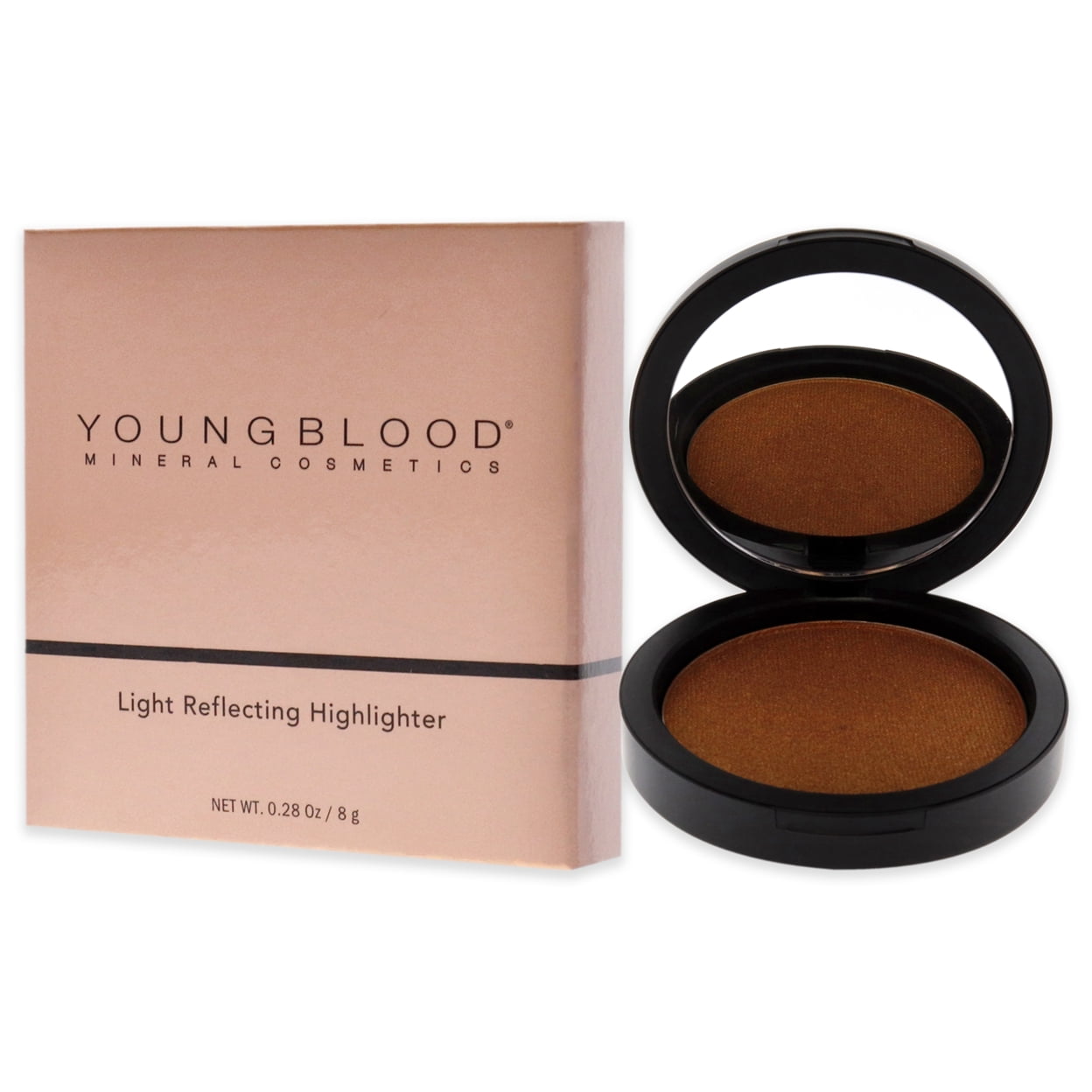 Youngblood Light Reflecting Highlighter - Fiesta, 0.28 oz Highlighter