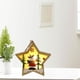 thumbnail image 3 of Decoración de Colgante de Navidad con Ligero de Bastel para Navidad año Inicio Estrella alces BLESIY Colgante de Navidad, 3 of 8