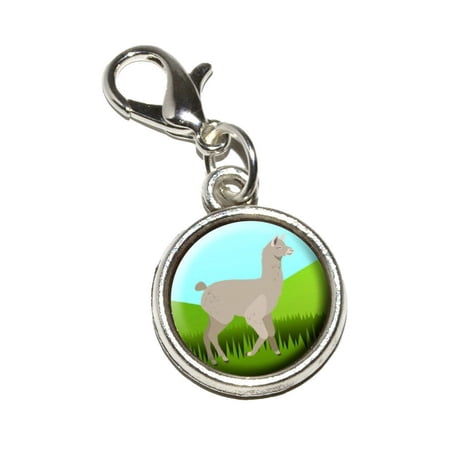 Llama - Lama Glama Camelid Bracelet Charm