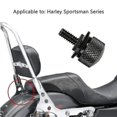 thumbnail image 4 of Sujetador de asiento de motocicleta, juego de 2 tornillos de asiento de motocicleta de aluminio cromado billet, 4 of 5