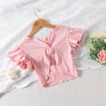 thumbnail image 6 of Coerni Toddler Baby Girl Clothes Short Sleeve T Shirt Top Shorts Set Summer Outfits Cute Baby Clothes Girl 0 to 24 Months, 6 of 8